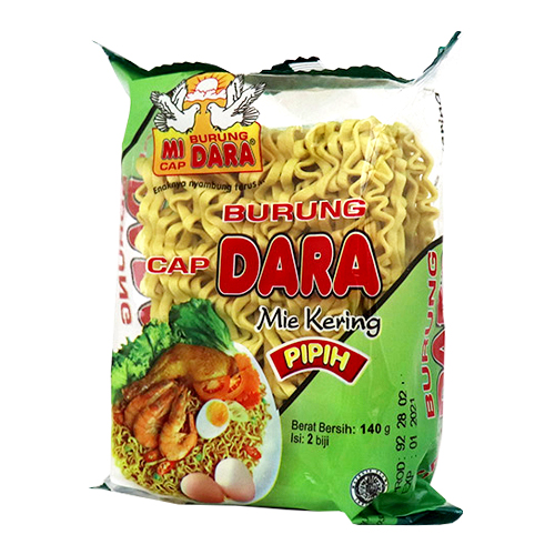 Mie Burung Dara Pipih 140g